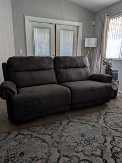 Ashley Recliner Sofas (2)