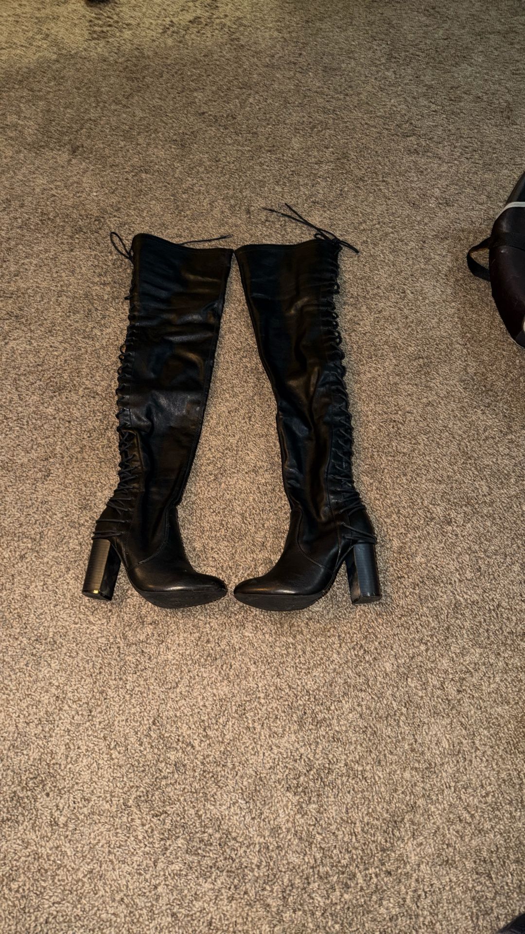 leather boots