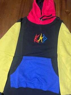 XXXTENTACION BAD VIBES FOREVER Hoodie Multicolor pattern , Size Large