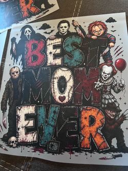 Horror / best mom ever / Halloween/ t shirt / sweater