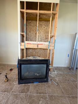 Gas fire place