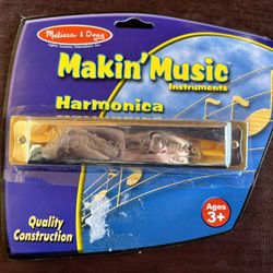 Melissa And Doug NWT Collectible Large Harmonica 