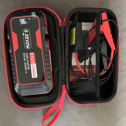NEW Jumper Cables W/ LCD Display & USB, Car Jump Starter 2500A, Jump Starter Battery Pack !