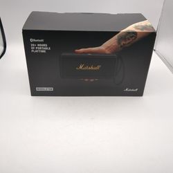 Marshall Middleton Bluetooth Portable Speaker - Black & Brass