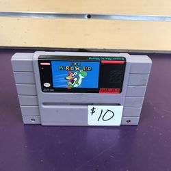 Super Nintendo Super Mario World