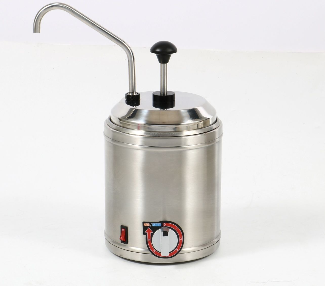 Stainless Steel 2.5L Chocolate Warmer Machine Restaurant Nachos Cheese Warmer Machine