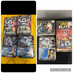 2023 Donruss Optic Football box lot etc New
