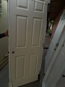 2 Interior Doors 30” x 80”