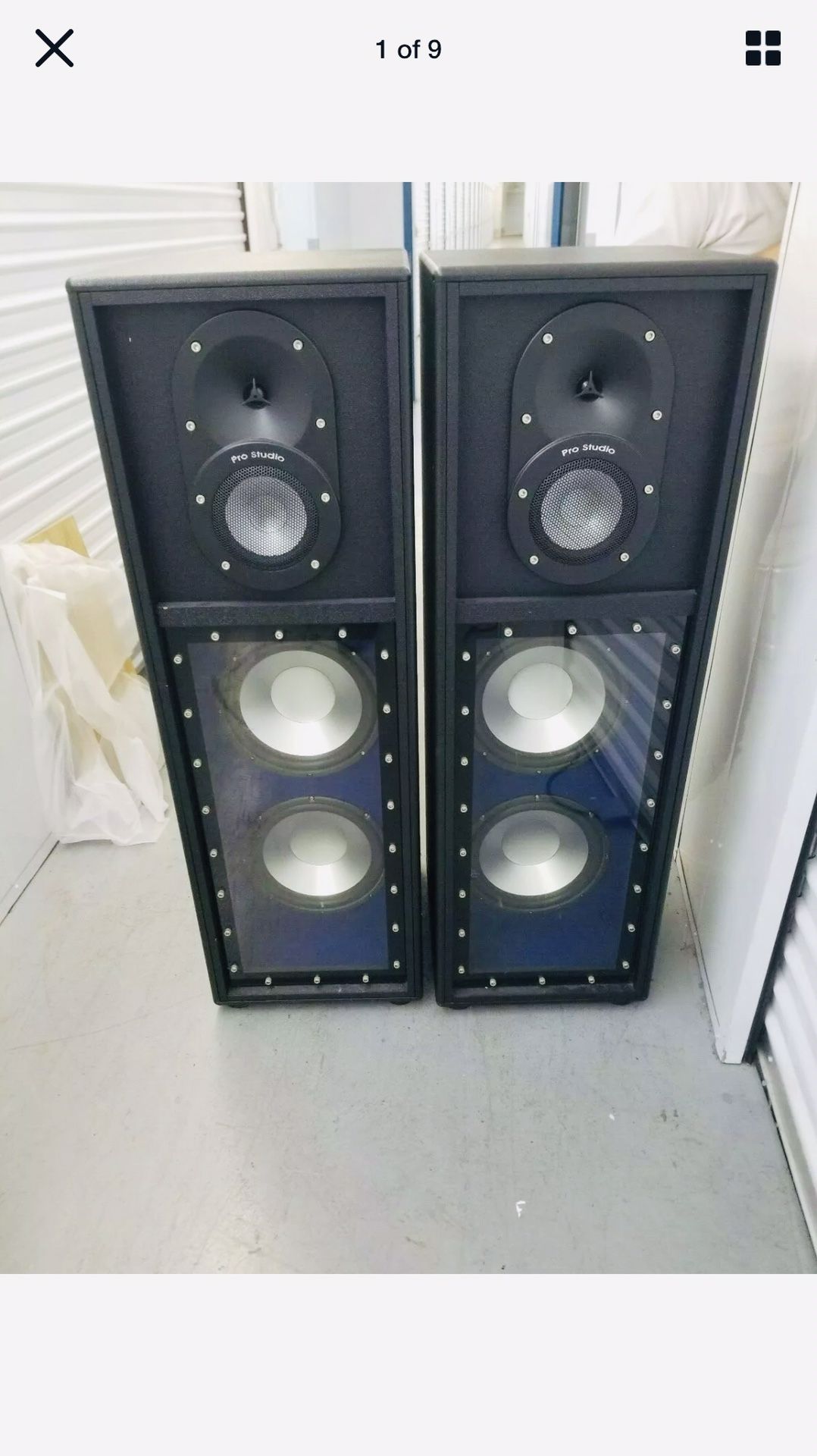 PRO AUDIO PS413 PAIR OF SPEAKERS 🔊 FOR ONLY $380.00 - O.B.O