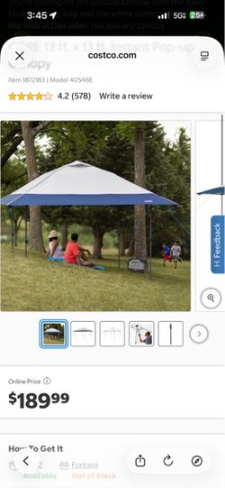 CORE 13 ft x 13 ft Instant Pop-Up Canopy