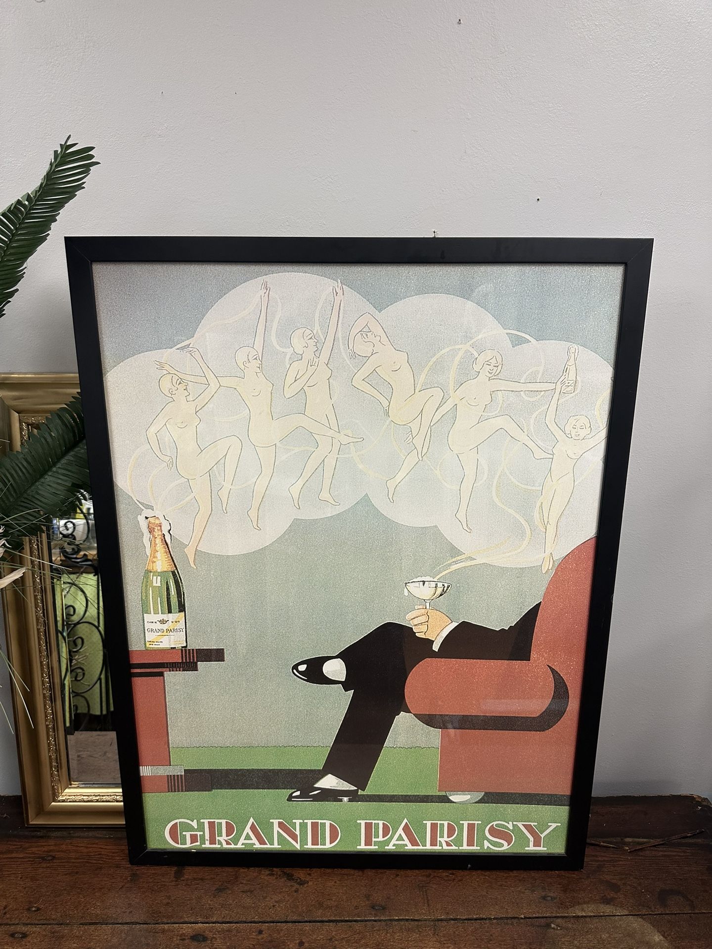 Grand Parisy Vintage Painting