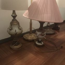 Antique Lamps/each $25
