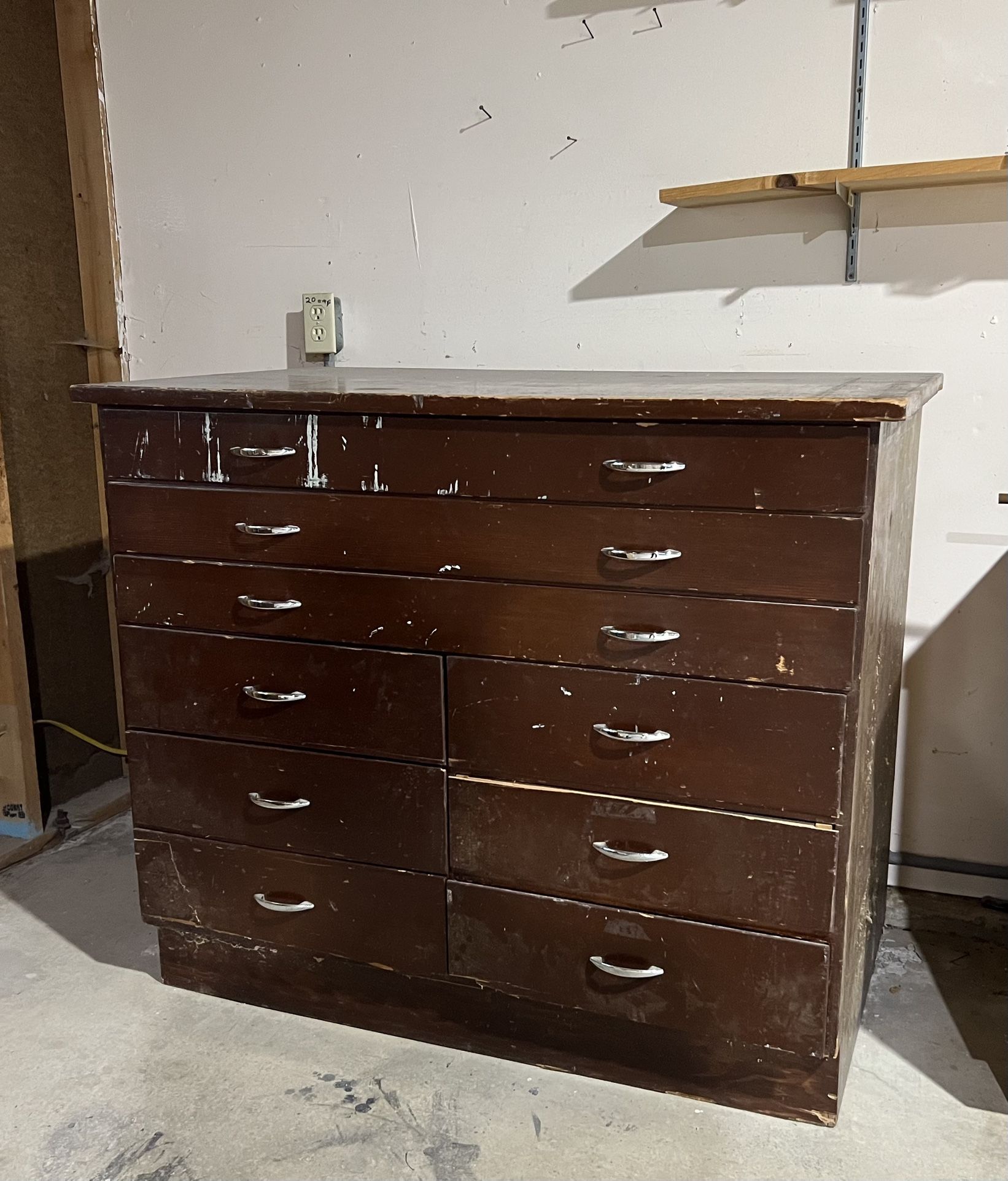 Vintage Wooden Work Benches
