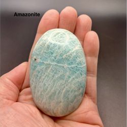 Amazonite  Palm Stone from Madagascar 113.4g