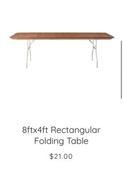Folding Table