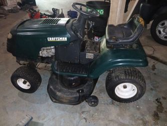 Craftsman ride on lawnmower