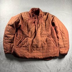 Mountain Hardwear Puffer Jacket Women’s XL Faded Orange Pullover Nylon #1449