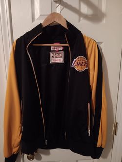 LA Lakers Black/Gold 2PC Tracksuit Set Full Zip