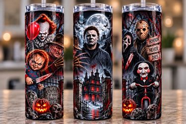 Halloween Horror Tumbler