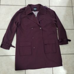Mens Double Breasted Trench Coat