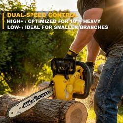 Cordless 16 inch chainsaw