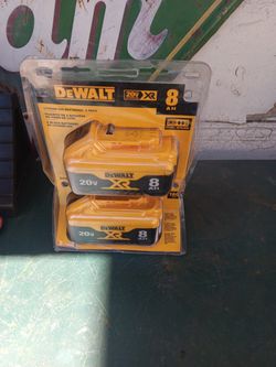 Dewalt Xr 8ah Battery's New
