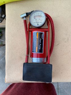 Foot pump by Tailgate tools