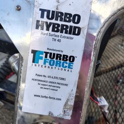 Turbo Hybrid Hard Surface Extractor