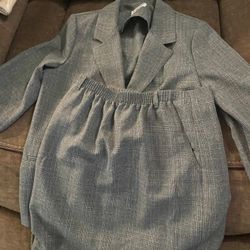 Skirt And Jacket Suit