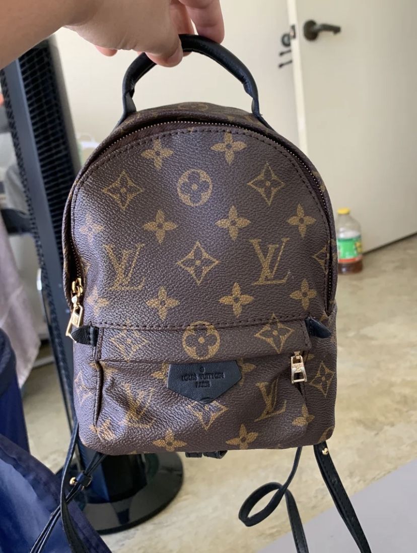 Louis Vuitton Monogram Palm Springs Mini Backpack - LV
