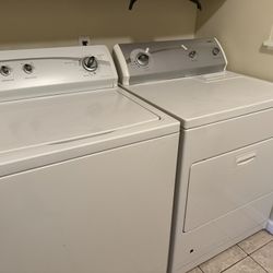 Kenmore Washer And GAS Dryer 