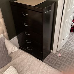  Chest By Ashley’s Furniture  Good condition not broken just a little scratched 