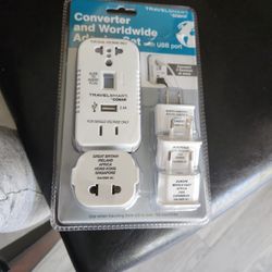Converter and Worldwide Adapter Set