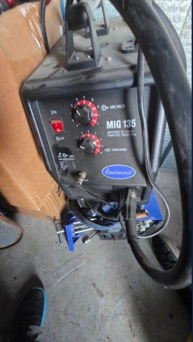 Eastwood Mig 135 Welder. 