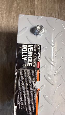 Vehicle Wheel Dolly