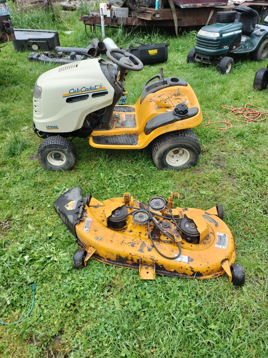 Parts Mower Cub Cadet Lt1042