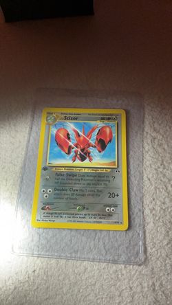 Scizor 1st edition neo discovery