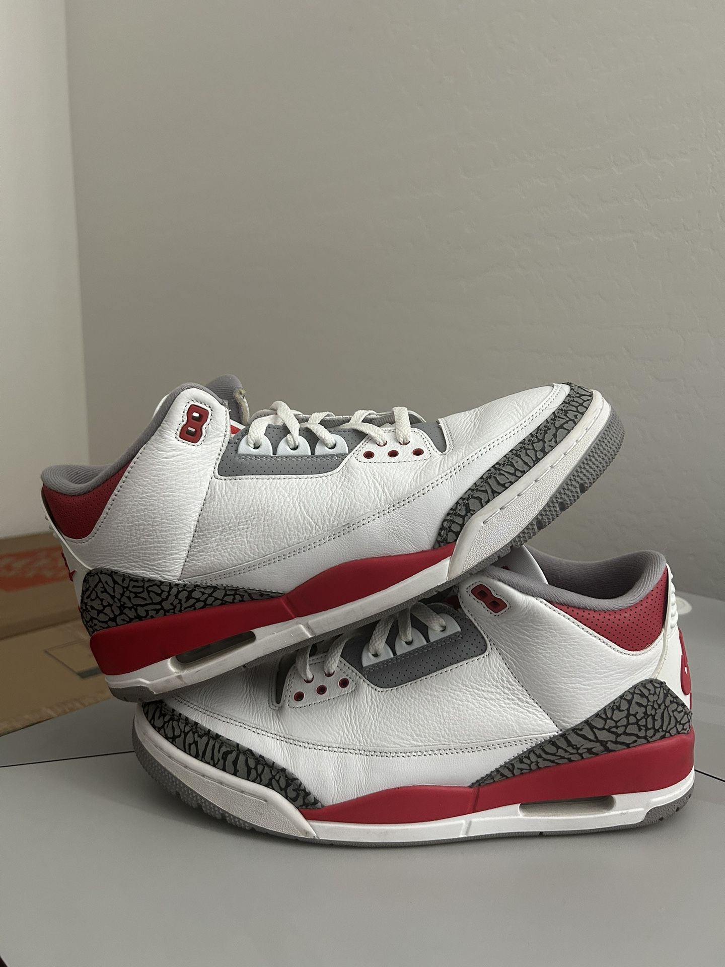 Jordan 3 Retro Fire Red Sz 13