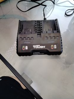 Dual Battery Charger With Drill And Battery