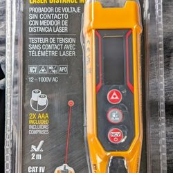 Klein Tools Non-Contact Voltage Tester With Laser Distance Meter