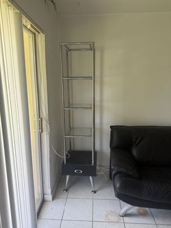 2 Tall shelf Stands