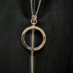 Calvin Klein Black Suede Dress