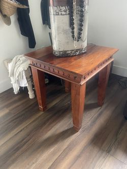 Free Boho End Table
