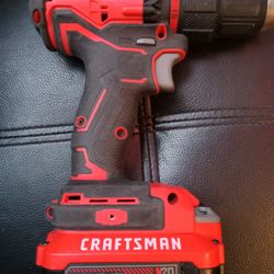 Craftsman Power Driver/ Drill 18v Very Powerful.  No Charger Drill Only 
