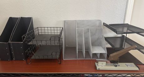 Assorted Office Organizers