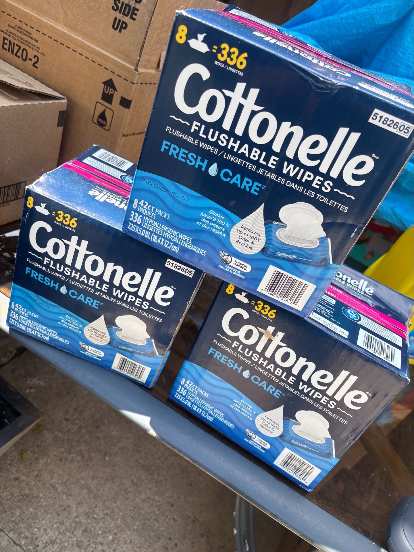 Cottonelle flushable wipes