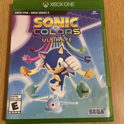 Xbox One Sonic Colors Ultimate 