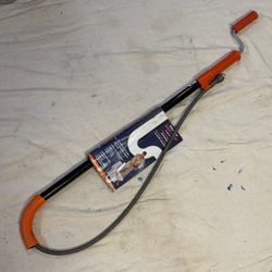 General Pipe Cleaners 6’ Telescoping Toilet Auger Sewer Snake