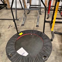 New As Is 41" Mini Exercise Trampoline 330 Ibs Capacity (while Supply Last)