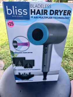 Bliss bladeless hair dryer